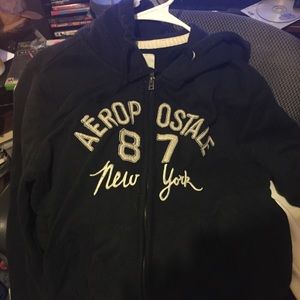 Aeropostale ZIP UP juniors LG
